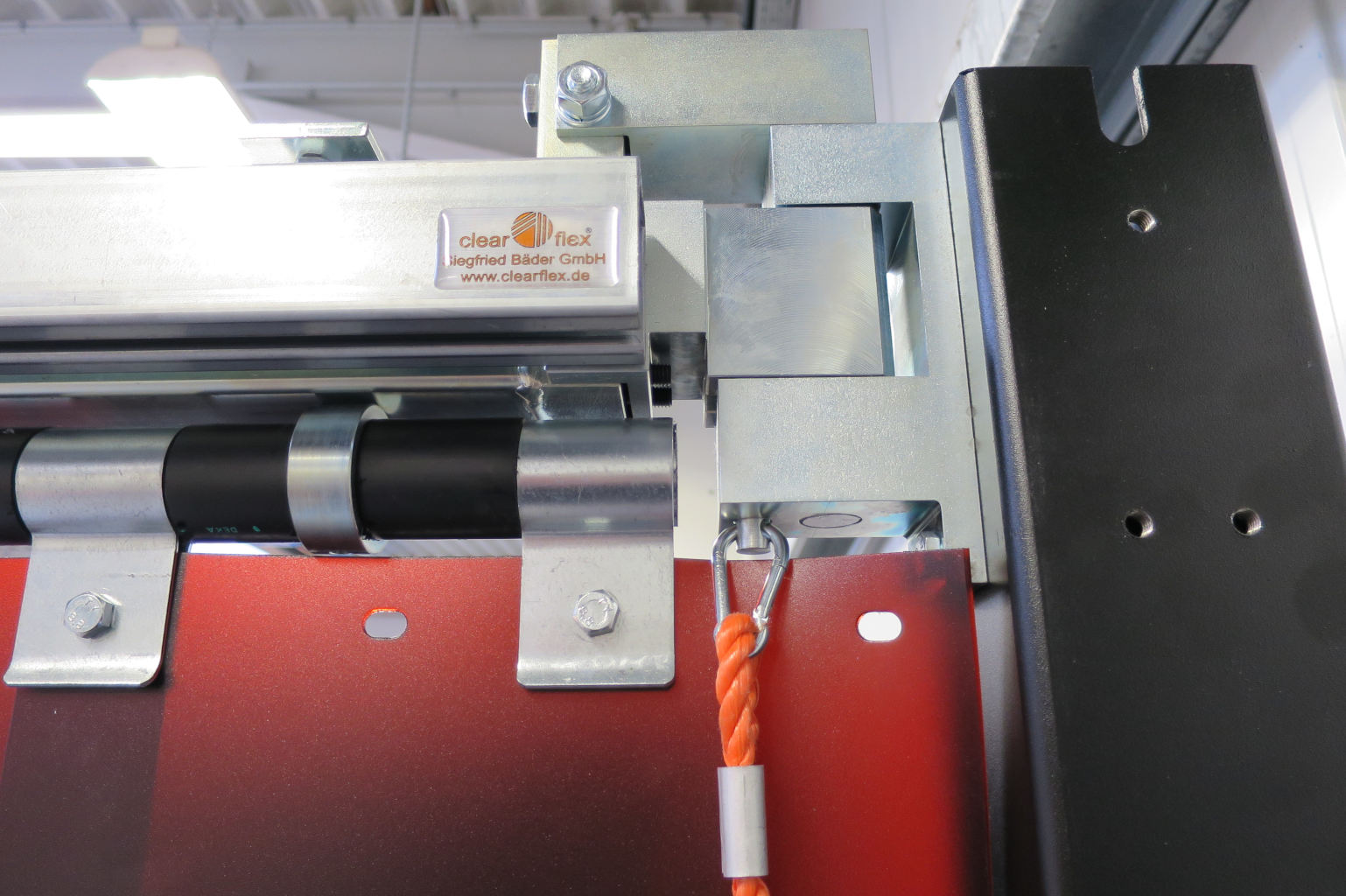 Mechanik Schwenkarme für Schweißschutzvorhänge